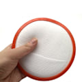 Miniatyrbillede 5 af 5: Vaskbart vakuumfilter Rundt filter Bomuldsfilterelementer Hepa Til C3-l148b C3-l143b Vc14a1- 146mm