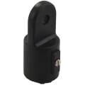 Miniatyrbillede 4 af 5: 24 stk/sæt Universal Nylon Marine Båd Canopy Cover Bimini Top Deck Hængsel Kæbe Glide Øje End Fitting Black