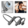 Miniatyrbild 2 av 5: Bone Conduction Hörlurar Vattentät körning Bluetooth Headset Svart