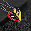 Miniatyrbilde 4 av 5: Wolverine Deadpool Bestevenner BFF Nøkkelring Halskjede Menn Legering Anheng Cosplay Nøkkelringer Halskjeder Gave Necklace