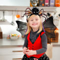 Pikkukuva 6 / 8: Hämähäkkipanta Halloween-hiuspanta Musta hämähäkkipanta Halloween-valokuvarekvisiitta Kauhu-hämähäkkipääpanta Pääasu Lahjat Hiuspannat