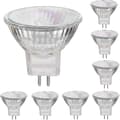 12v 35w Halogenlampor Gu4 Spot Base 2800k Varmvitt, Dimbar, 8-pack Botao Hög Kvalitet