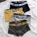 Pikkukuva 6 / 7: 6 kpl Miesten Alusvaatteet Miesten Puuvillaiset Alushousut Miesten Puuvillaiset Alushousut Shortsit Hengittävät Boxerit Mukavat Pehmeät Pluskoko Sekaväriset Mixed color XL55-65kg