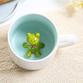 Miniatyrbillede 4 af 4: HUISHENG 3D frøkrus, søde dyr, kaffe-tekop, nyhed Fødselsdag Afgangslærergaver Valentinsdag Mors dag