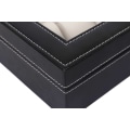 Miniatyrbilde 6 av 6: Luksuriøs klokkeboks / Urbox / Urbox for 6 klokker black 660