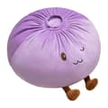 28cm/40cm Giant Dumpling Jumbo Dumpling Leksak Stor Dumpling Plyschkudde för Sovrumsinredning Purple 28cm