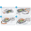 Miniatyrbild 2 av 2: DIY 3D Arena, Stadio San Siro, Byggset, DIY-kit, Råttor, Leksaker Ft