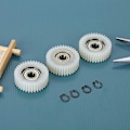 Miniatyrbillede 5 af 5: 3 stk Stærk 36 tænder Gear Cykel Motor Reparations Gear Til Bafang Motor