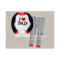 Miniatyrbild 1 av 2: Fashion Iron Man Pyjamas för Pojkar Barn Tecknade Pyjamas Tvådelat Set 28 95cm