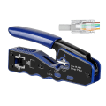 Pikkukuva 4 / 5: 100 kpl Cat6 / Cat5e Rj45 läpivientiliitinpaketti puristustyökalulla As Shown