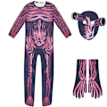 Miniatyrbillede 1 af 2: Halloween cosplay rollespil kostumer digitalt tryk rollespil jumpsuit style4 130
