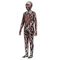 Miniatyrbilde 5 av 5: Halloween Jul Halloween Klær Spoof Skeleton Jumpsuit Cosplay Skeleton Horror Toy Spill Foreldre-barn Fest Kostyme 100
