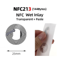 Miniatyrbillede 3 af 5: 50 stk Ntag213 Nfc Tags 13.56mhz Iso14443a Nfc Sticker Ntag 213 All Nfc Telefon