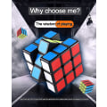 Miniatyrbilde 3 av 4: Profesjonell Speed ​​Cube 3x3x3, slitesterk glatt hjerneutvikling Barneleker Pedagogiske leker Puslespill Bærbare for voksne (standard)