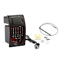 Miniatyrbilde 2 av 5: Gitar Pickup Tonekontroller Eq Equalizer Tuner Piezo Pickup Akustisk Gitar Ferdigkablet Preamp Gitardeler Tilbehør 27.5*26*3.5cm