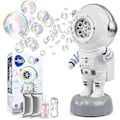 Miniatyrbild 1 av 5: Ny Uppgraderad Bubbelmaskin Automatisk Bubbelblåsare Elektrisk Bubbelmaskin Roterad 360 För Barn Vuxen Usb Laddning