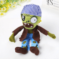 Pikkukuva 4 / 5: Classic Plants vs Zombies Pehmonukke, 12" täytetyt zombie-lelu, luova sarjakuvakasvi lapsille ja aikuisille, lahja ja koristelu
