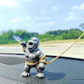 Pikkukuva 2 / 3: Kylmä Gorilla Auton Koristeet Kojelaudalle, Auton Keskikonsolin Koriste Auton Koristeet, Ihastuttava Auton Koristeen Viehätys Auton Tarvikkeet Sisätiloihin style1