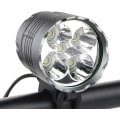 Pikkukuva 1 / 5: Pyörän valot, 6000 lumenia 5 led polkupyörän valo, vedenpitävä maastopyörän etuvalo ladattavalla akulla, 3 moodia polkupyörän valot edessä ajovalo