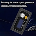 Miniatyrbild 3 av 5: Pwm-pulsfrekvens och arbetsspänning justerbar fyrkantsvågssignalgeneratormodul 1hz-150khz Signal Gen black