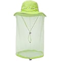 Miniatyrbillede 1 af 4: Hovednet Hat Biavl Biavler Bi Slør Hat Jagt Netting Mesh Hood Cap Bi Keeper Light green