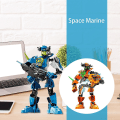 Pikkukuva 2 / 5: Star Warrior Soldiers Heroes Factory Bionicle Surge String Robottihahmot Block Lasten Lelut Orange