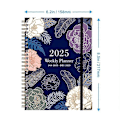Pikkukuva 2 / 4: A5 2025 Englanninkielinen Kierrekalenterivihko B09