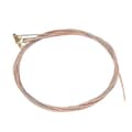 6 st färgglada gitarrsträngar ersättning akustisk gitarrsträng koppargitarrsträngar set för akustisk gitarr folkgitarr röd kopparsträng red copper string