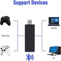 Miniatyrbillede 3 af 5: Xbox One trådløs adapter spilcontroller modtager til Windows