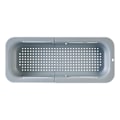 Miniatyrbillede 1 af 5: Udtrækkelig Afdrypningskurv Over Vasken Multifunktionel Grade PP Udvidbar Frugt Grøntsag Vask Light grey