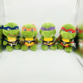 Pikkukuva 5 / 5: 25 cm Teinage Mutant Ninja Turtles Tmnt Leo Raph Pehmeä täytetty pehmolelu A SET