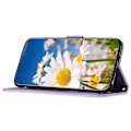 Pikkukuva 4 / 5: Samsung Galaxy A55 5g -puhelimen nahkakotelon case , jossa on kukkakuvio Light Purple