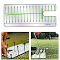 Miniatyrbillede 3 af 5: Golf Putting Alignment Spejl Træning Træningshjælp Undervisningsudstyr Spejle Pose Corrector For O