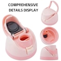 Miniatyrbillede 3 af 5: Udskiftningshætte kompatibel med Owala Freesip, One-Touch vandflaske top cap til Owala Cup, BPA-fri, lækagesikker Pink