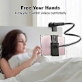 Miniatyrbillede 2 af 4: 360 Graders Roterende Tablet Telefonholder Spiral Base Lazy Stand Mobiltelefon Tablet Sengestativ Seng Lazy Stand - God
