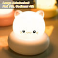Miniatyrbillede 3 af 5: Børnenatlampe, LED Natlampe, Babyværelse Dekoration, Sengelampe, Dæmpbar Touch USB Børnelampe