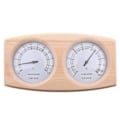 Miniatyrbillede 3 af 5: 2 i 1 saunarum Trætermometer Hygrometer Damptemperatur fugtighedsmåler