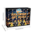 Miniatyrbillede 5 af 5: Gummiand Adventkalender 2024 Halloween Nedtælling Til Børn 24 Dage Blind Box Ænder Legetøj Gave