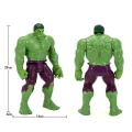 Miniatyrbild 3 av 3: Avengers Hulk Supermhero Actionfigur, rörliga leder Leksaksfigurer Hulk Samlarmodell Dockor Staty Skrivbordsdekoration