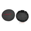 Miniatyrbild 4 av 5: 4st 56mm Bilhjul Center Navkapslar Universal Abs Fordonsdäck Däck Cover Silver