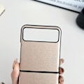 Miniatyrbillede 3 af 4: Læder tekstur telefontaske til Motorola Razr 40 Brown
