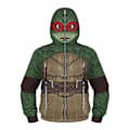Pikkukuva 1 / 3: Lasten pojat Teenage Mutant Ninja Turtles Cosplay -asu 3D-takki Takki Täysi vetoketju Huppari Paita Hupullinen Päällysvaatteet 8-11 Years