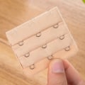 Miniatyrbilde 4 av 5: 4/4/5 stk Dame BH-forlengerstropp 3 rader 2/3/4 spenner Justerbar beltespenne Forlengelsesstropp Krokklemme 4pc four rows