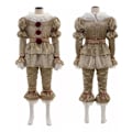Miniatyrbillede 2 af 3: Unisex Cosplay It Pennywise Stephen King Men grey M