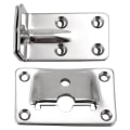Miniatyrbilde 1 av 5: 2 sett Marine Grade Rustfritt Stål Bord Brakett Sett Avtakbar Multiple Use For House Boat Marine silver