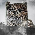 Miniatyrbillede 2 af 5: Necronomicon Død Bog Prop Bog Dekoration Ornament Bog