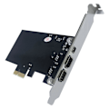 Pikkukuva 3 / 5: PCI-E - 1394 FireWire -kortti, PCI-Ex1 - IEEE 1394 3-portinen FireWire -kortti, tukee 1440X1080 -resoluutiota