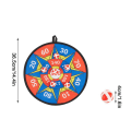 Pikkukuva 5 / 5: Sarjakuva Dart Lautapelit Sticky Ball Flying Ball Target Seinälle asennettavat lasten lelut