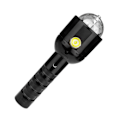 Miniatyrbillede 1 af 5: Dj-maskiner 3w diskolys scene farverige krystal led rgb lommelygte led pærer dz