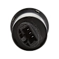 Pikkukuva 5 / 5: Vilkku rele pyöreä 12V GY6 4-tahti skootteri KYMCO Black